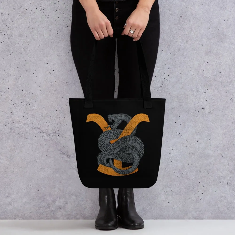 Yellowstone Rattlesnake Tote Bag